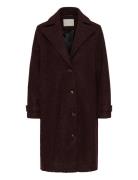 Kaanne Coat Kaffe Brown