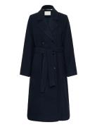 Kafanny Long Coat Kaffe Navy