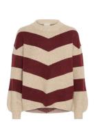 Kaverana Knit Pullover Kaffe Burgundy