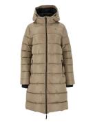 Amaret W Long Puffer Jacket Whistler Beige