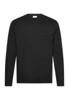 Reg Tonal Shield Ls T-Shirt GANT Black