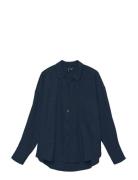 Vmmelaney Queeny Ls Shirt Wvn Noos Vero Moda Navy