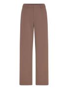 Rwfreya Mw Straight Trousers Rosemunde Brown
