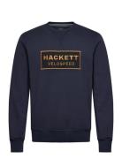 Heritage Rally Crew Hackett London Navy