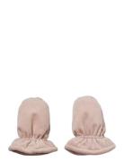 Puffer Baby Mittens Muffu Wheat Pink
