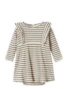 Nbfosophia Ls Body Dress Lil Lil'Atelier Patterned