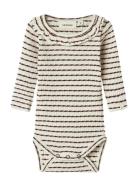 Nbfosophia Ls Slim Body Lil Lil'Atelier Patterned