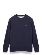 Reg Shield Ls T-Shirt GANT Navy