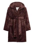 Rhflurry Kids Hooded Fleece Robe Rosemunde Kids Brown
