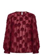 Cubeannie Blouse Culture Burgundy