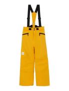 Ski Pants W. Pockets Color Kids Yellow
