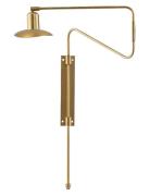 Væglampe, Hdswing, Messing House Doctor Gold