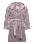 Rhflurry Kids Hooded Fleece Robe Rosemunde Kids Purple