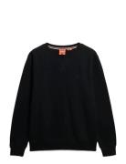 Essential Logo Crew Sweatshirt Superdry Black