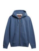 Essential Logo Zip Hoodie Hb Superdry Blue