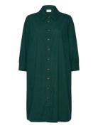Kcverana Shirt Dress Kaffe Curve Green