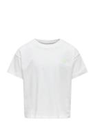 Kogmaiken Life Cropheart Ss Top Jrs Noos Kids Only White