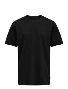 Osjmax Life Ss Stitch Tee Jrs Noos ONLY & SONS Black