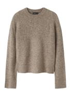 Nlfkleave Ls Short Knit Noos LMTD Brown