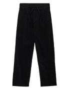 Akjan Cord Pleat Pants Anerkjendt Black