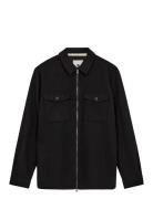 Akhanky Heavy Twill Overshirt Anerkjendt Black