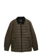 Midlayer Coated Overshirt Tom Tailor Brown