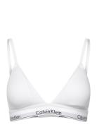 Lightly Lined Triangle Calvin Klein White