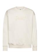 Noel Aa Script Embroidery Sweatshirt WOOD WOOD White