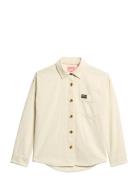 Chunky Cord Overshirt Superdry Cream