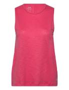 Soft Texture Tank Casall Pink
