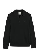 Extrafine Merino Wool Polo GANT Black