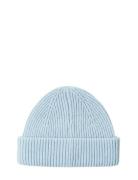 Slhmason Merino Sailor Wool Beanie Selected Blue