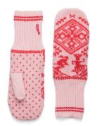 Saga Knit Mittens Kari Traa Red