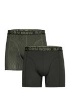 Bamboo Boxer 2P Björn Borg Green
