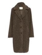 Kabalmi Teddy Coat Kaffe Brown