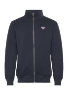 Larry Zip Sweater Sebago Navy