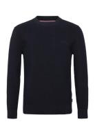 Leo Cotton Crew Sebago Navy