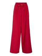 Vicatalina Hw Wide Pants/1 Vila Red