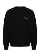 Logo Relaxed Knit Sweater HAN Kjøbenhavn Black