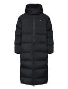 Welded Longline Puffer Jacket Lyle & Scott Black