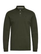 Slim Fit Logo Ls Hackett London Khaki