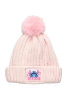 Bonnet/Peruvien/Cagoule Disney Pink