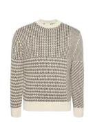 Ls Wool Menswear Pattern Crwnk S Calvin Klein Beige