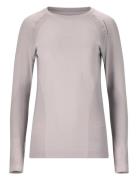Halen W Seamless L/S Tee Endurance Grey