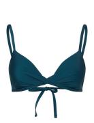 Swim Top Nicola Shiny Lindex Blue