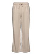 Trousers Linen Blend Lindex Beige