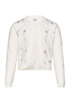 Cardigan Flower Lindex White