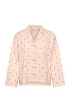 Pyjama Shirt Seersucker Lindex Pink