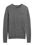 Essential Slim Fit Crew Jumper Superdry Grey