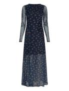 Mschginie Illenora Dress Aop MSCH Copenhagen Navy
